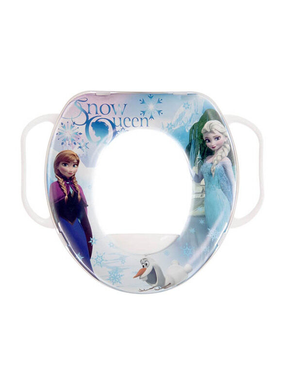 

Disney Soft Toilet Training Seat with Handles, Winter White