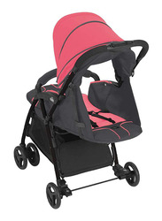 Cam Curvi Pushchair Lightweight Baby Stroller, Pink/Grey