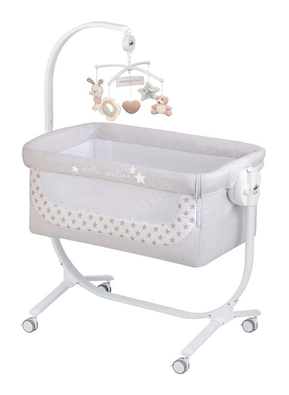 

Cam Cullami Co Bed Cradle for Baby, Cream Stars, Beige