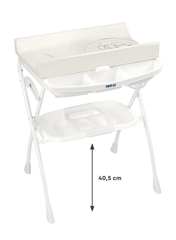 

Cam Volare Bath Table for Kids, Bear, White