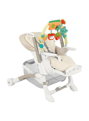 Cam Istante Baby High Chair, Bear, Brown