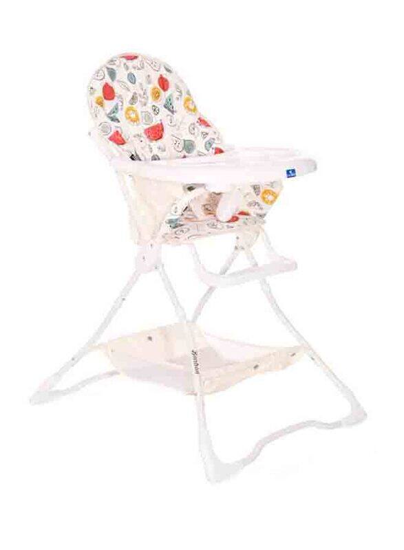 

Lorelli Classic Bonbon Baby Feeding Chair, Fruits, White