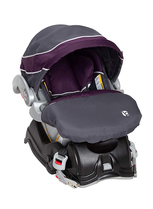Baby Trend Flex-Loc Infant Car Seat, Elixer, Purple/Grey