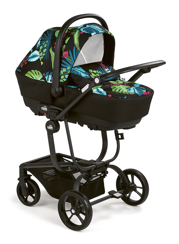 

Cam Taski Sport Travel System Baby Stroller, Forest, Black/Green/Pink