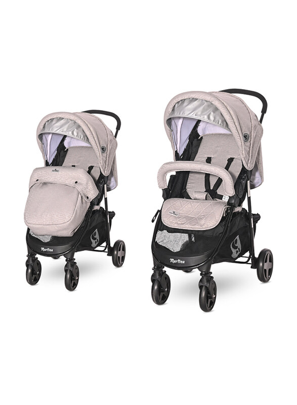 

Lorelli Classic Martina Baby Stroller with Footcover, Beige