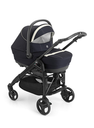 Cam Combi Family Romantic Travel System Baby Stroller, Navy Blue