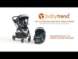 Baby Trend GoLite Snap Gear 5-in-1 Feeding Center, Grey
