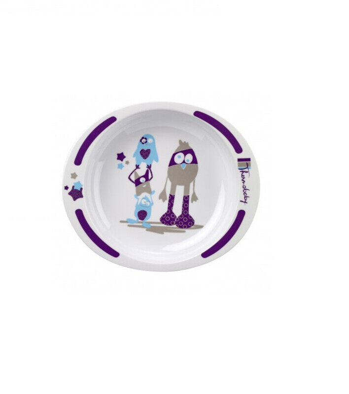 

Thermobaby Melamine Plate Monster W/ Lip