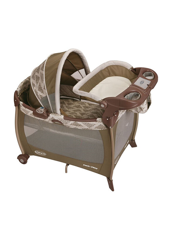 

Graco Pack N Play Silhouette Farro for Baby, Brown