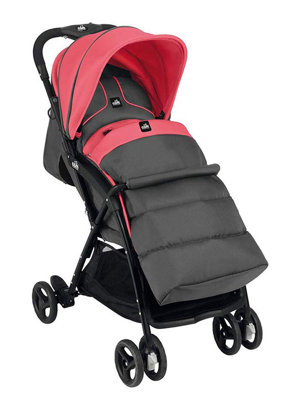 Cam Curvi Pushchair Lightweight Baby Stroller, Pink/Grey