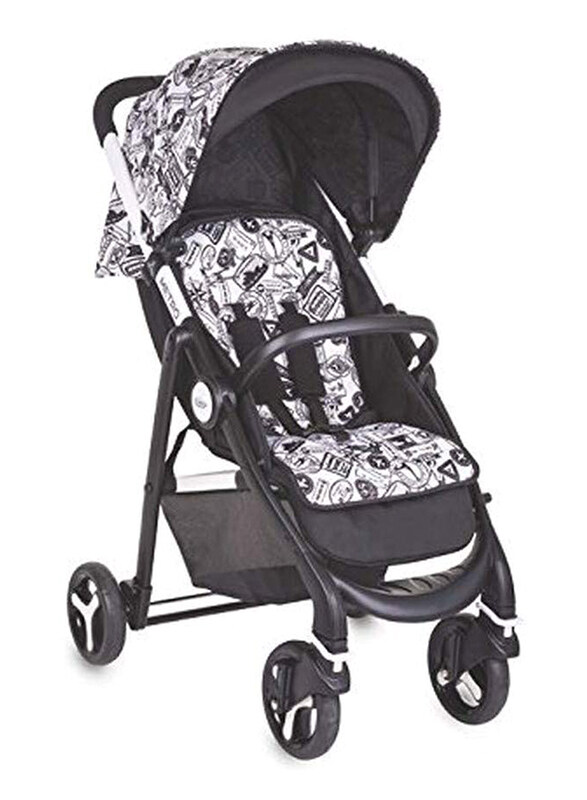 

Graco Mirage Plus Travel System Baby Stroller, Toy Town, White/Black