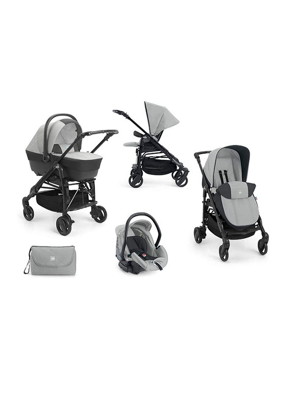 Cam Combi Tris Modular System Baby Stroller, Grey