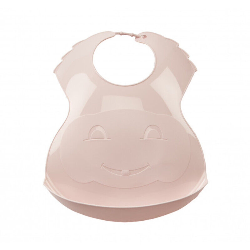 

Thermobaby Waterproof Bib W/ Drip Pocket Pink