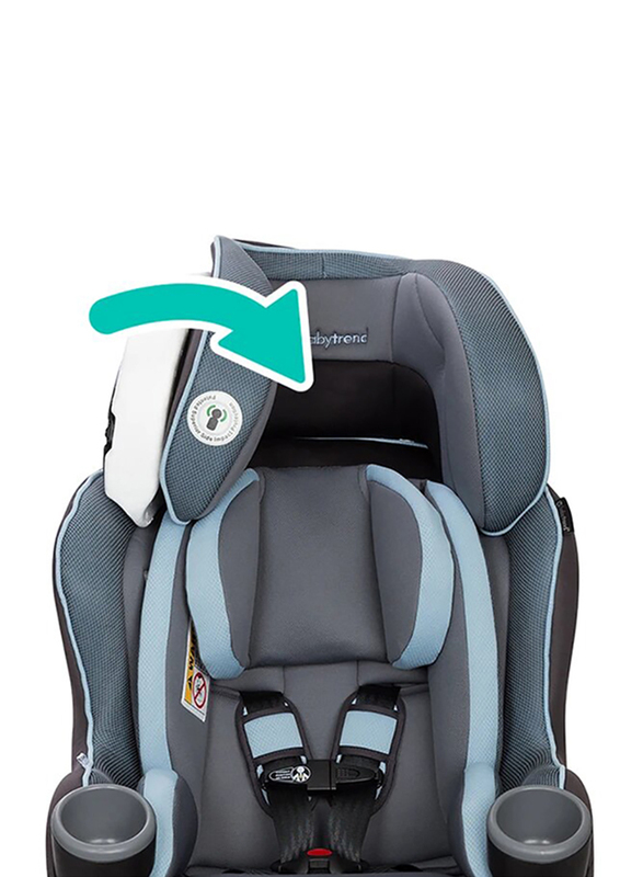 Baby Trend Protect Series Premiere Plus Convertible Kids Car Seat, Starlight Blue