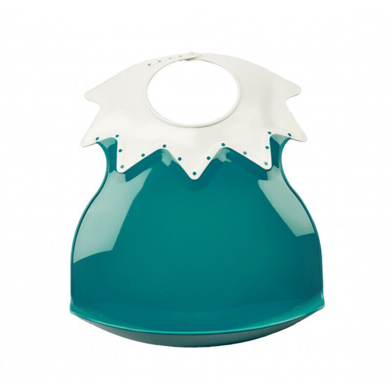 

Thermobaby Harlequin Waterproof Bib W/ Drip Pocket Green