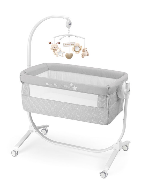 Cam Cullami Co Bed Cradle for Baby, Light Grey