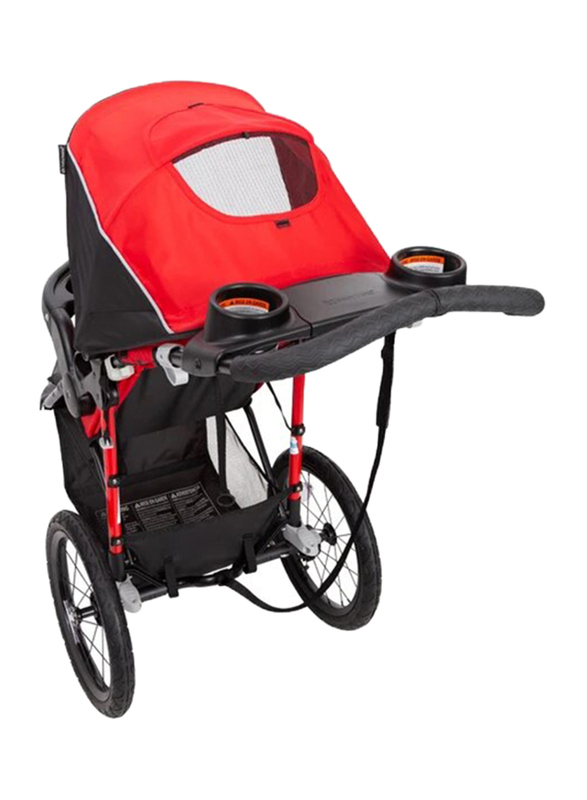 Baby Trend Xcel R8 Jogger Baby Stroller, Ruby Red