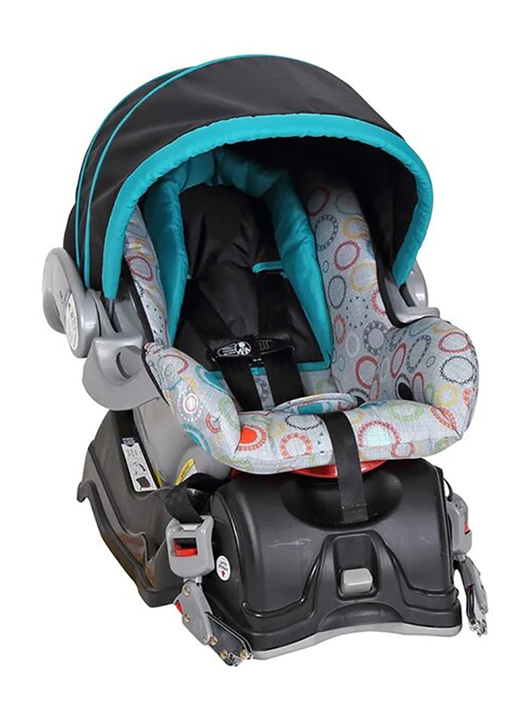 Baby Trend EZ Ride 5 Travel System Baby Stroller, Circle Stitch, Blue/Black