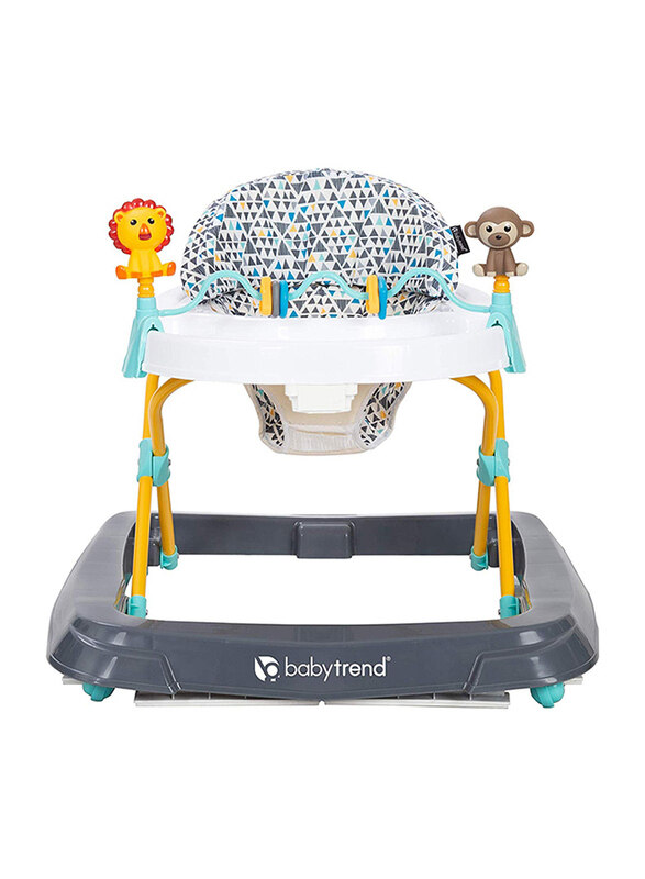 

Baby Trend Baby Walker, Zoo-Ometry, White/Blue