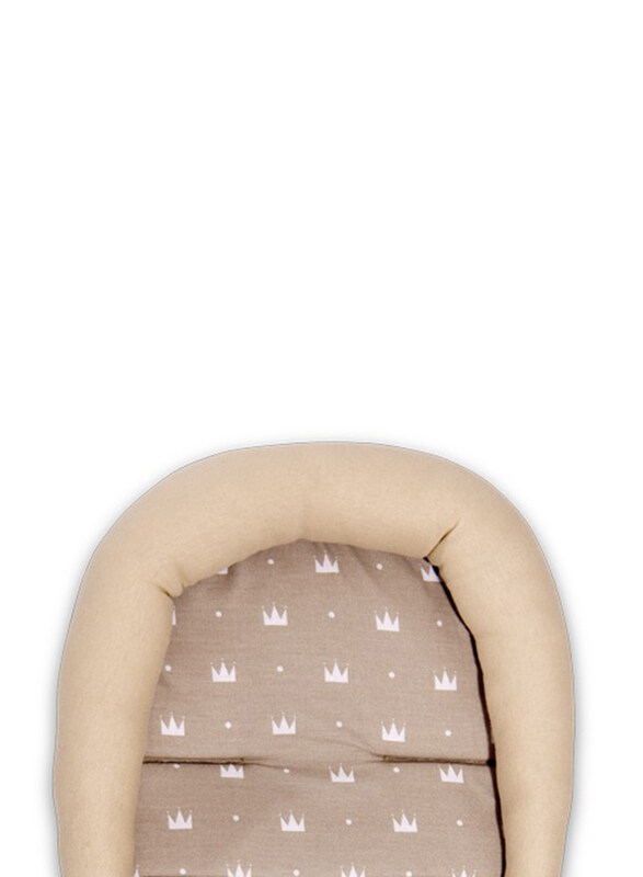 

Lorelli Classic Crowns Car Seat Mat, Beige