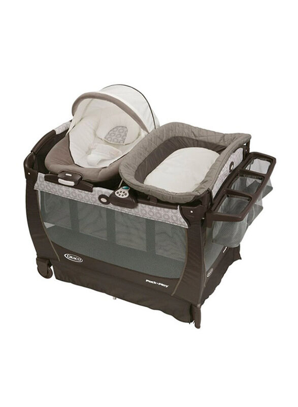 

Graco Pack 'N Play Snuggle Suite Lx Bassinet, Abbington, Brown