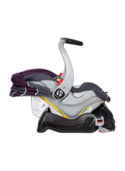 Baby Trend Flex-Loc Infant Car Seat, Elixer, Purple/Grey