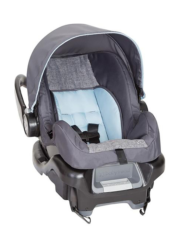 Baby Trend Skyline 35 Travel System Baby Stroller, Starlight Blue, Grey