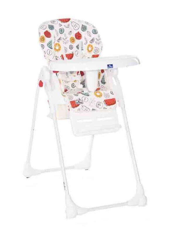 

Lorelli Classic Dulce Baby High Chair, Fruits, White