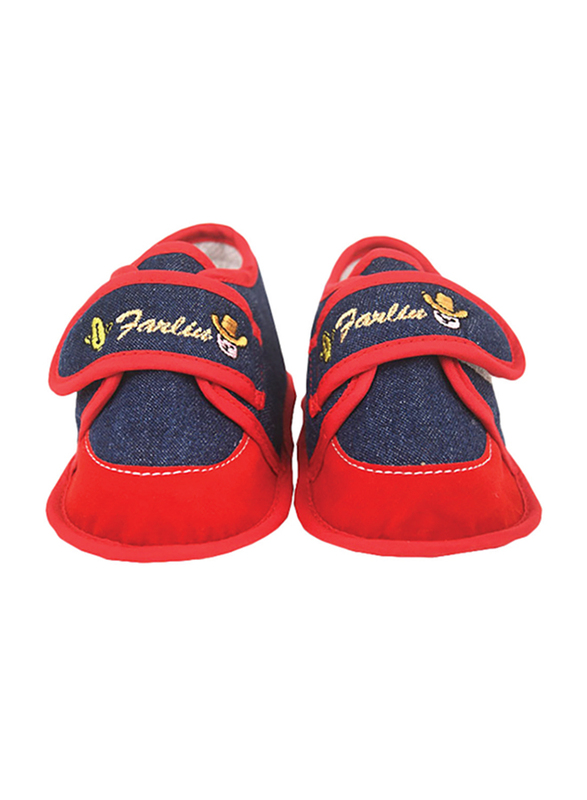 Farlin Baby Boots, 3-12 Months, Orange/Red