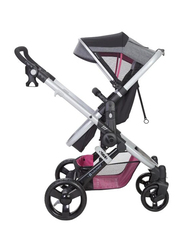 Baby Trend Espy 35 Travel System Baby Girls Stroller, Patagonia, Pink/Black