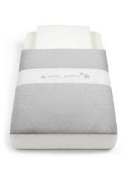 Cam Baby Bedding Kit for Cullami Cradle, Light Grey