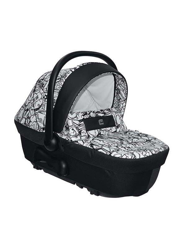 Cam Taski Sport Travel System Baby Stroller, Printed White