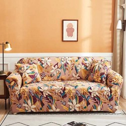 Deals for Less Floral Printed One Seater Sofa Cover, Multicolour