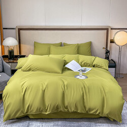 Luna Home Premium Quality Basic King Size 6 Pieces, Duvet Cover Set, Pistage