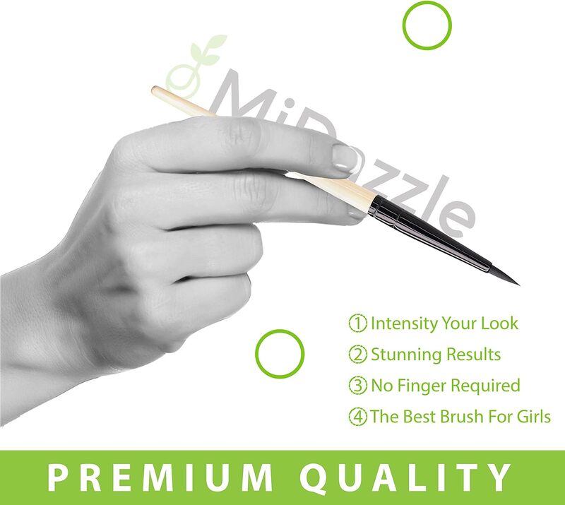 Midazzle Premium Wooden Eye Liner Brush (MIMB00504)