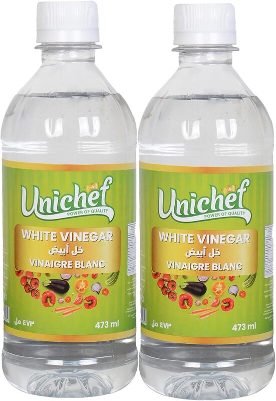 Unichef White Vinegar 2 X 473ml (2 Pack Promotion)