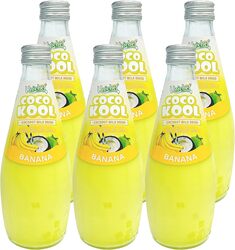 UNICHEF COCO KOOL -BANANA- COCONUT MILK DRINK WITH NDC- SUGAR FREE6 X 290 ML (6 PACK)