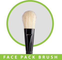 Midazzle Premium Wooden Face Pack Brush (MIMB00506)