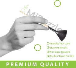 Midazzle Premium Wooden Fan Brush (MIMB00507)