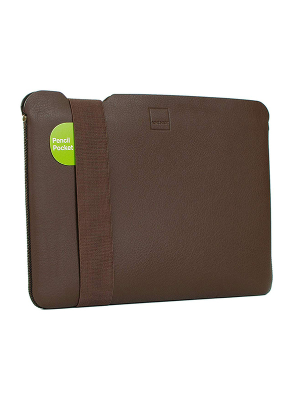 Acme Made Skinny 13-Inch Laptop Sleeve Bag Small, Genuine Leather, Brown