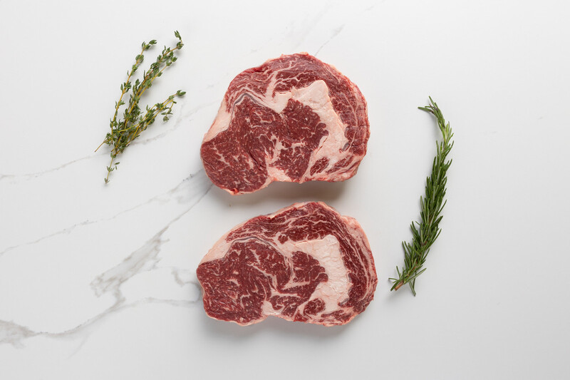 

Carrara Wagyu Chilled Wagyu Beef Ribeye 4-5 Marbling 300 gm