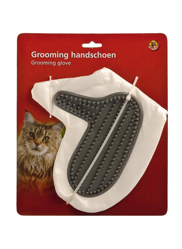 

Beeztees Grooming Glove for Cats, Grey