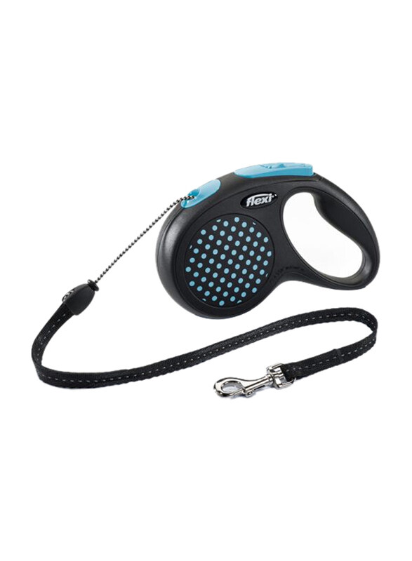 

Flexi 5-Meter Colour Dots 2014 Cord, Small, Blue/Black