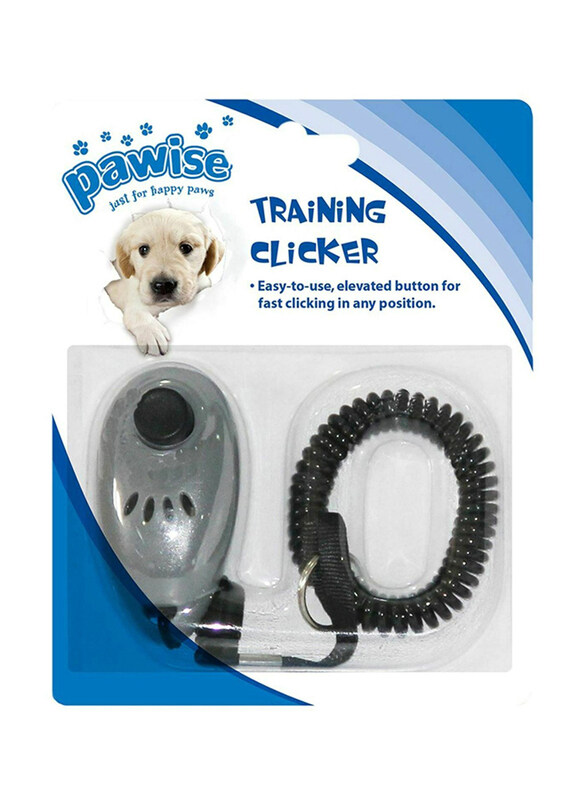 

Pawise Training Clicker, 7 x 3.5cm, Grey/Black