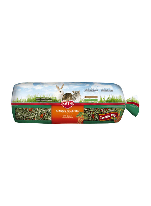 

Kaytee Timothy Cubes Hay Plus Carrot Small Pets Dry Food, 24oz