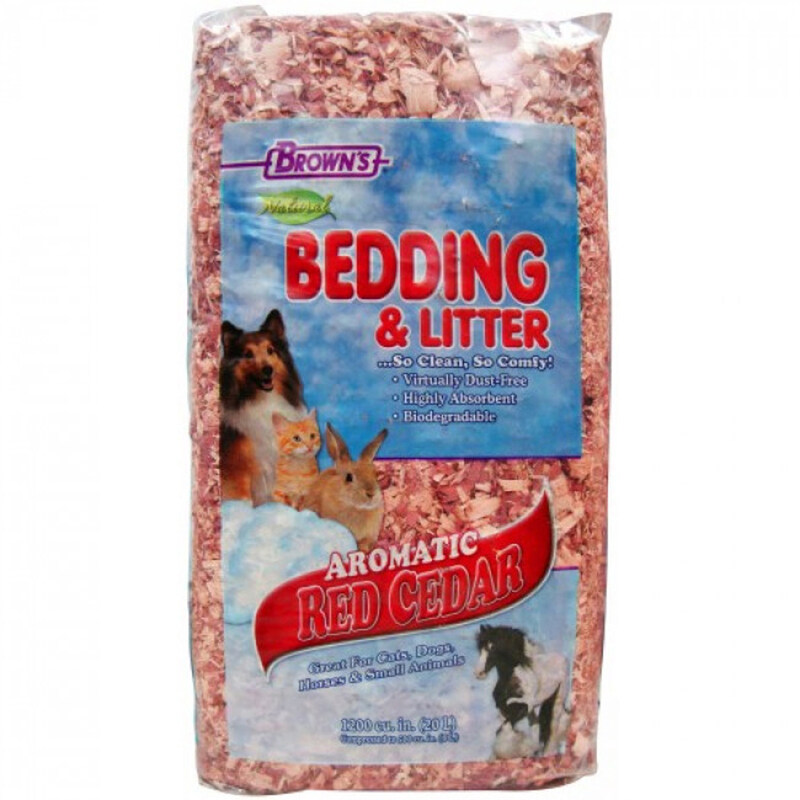 

Brown's Natural Aromatic Red Cedar Bedding & Litter, 1200 cu