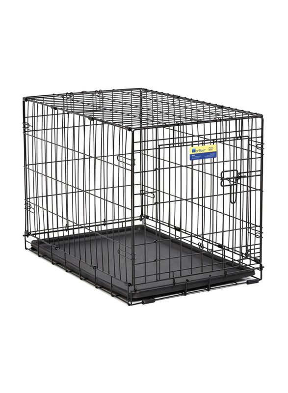 

Midwest Contour One Door Dog Crate, 30-inch, Black