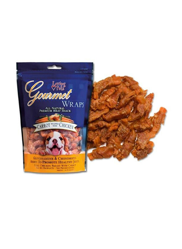 

Loving Pets Carrot & Chicken Wraps Dog Dry Food, 8oz