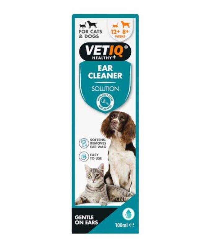 

VetiQ Dog & Cat Ear Cleaner 100ml