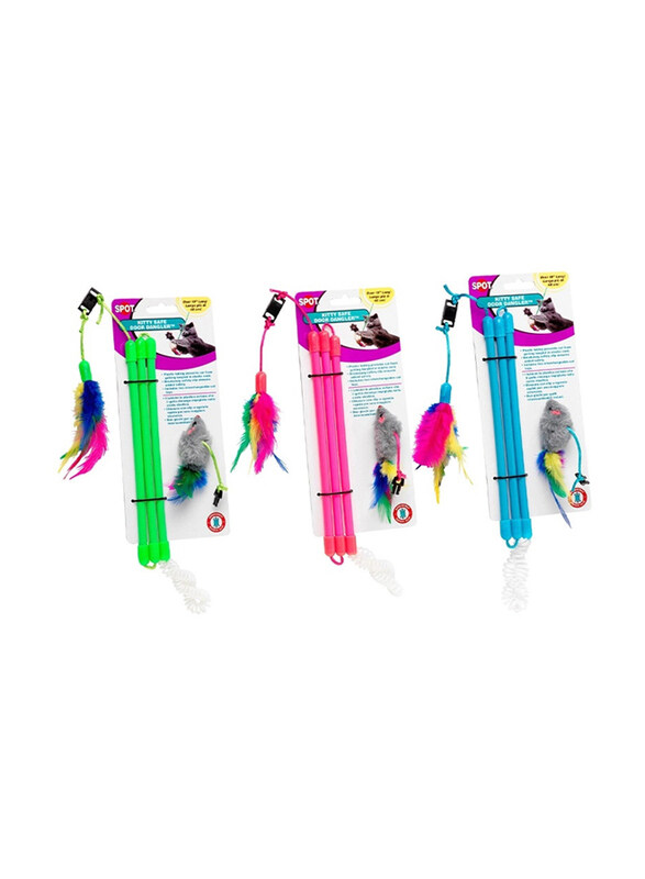 

Gimcat Kitty Safe Door Dangler Cat Toy, Multicolour